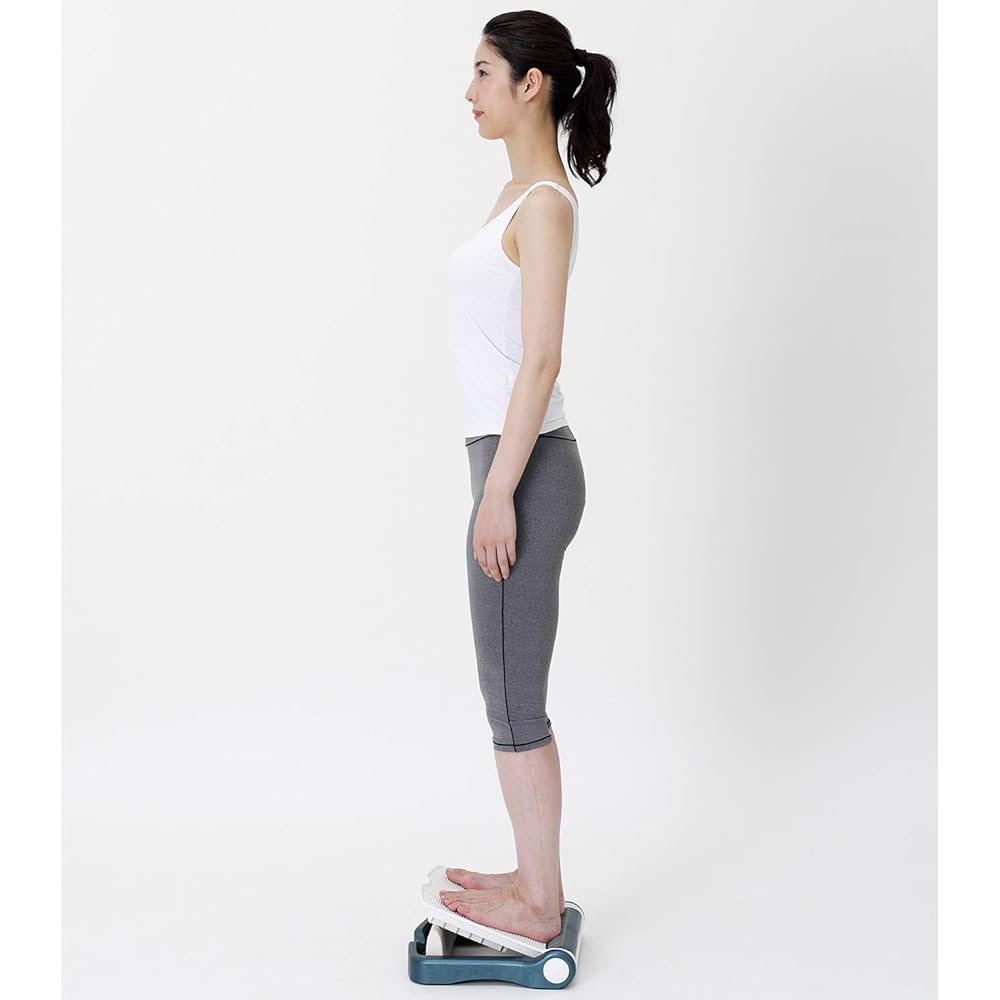 ALINCO Stretch Board, Navy and Pink, Calf, Ankle, Achilles Tendon, Forward Bend, Stretch, Home Time Exercise, EXG221N EXG221P