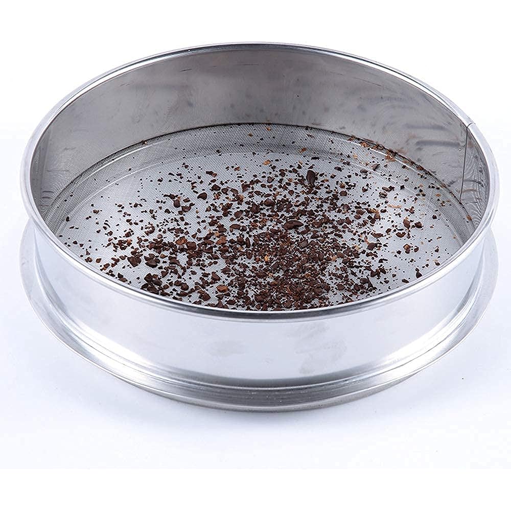 Bounabay Coffee Bean Cooler Coffee Roasting Cooler Double Layer Commercial/Home Use Rich Flavor 600g coffee cooler 100-110V