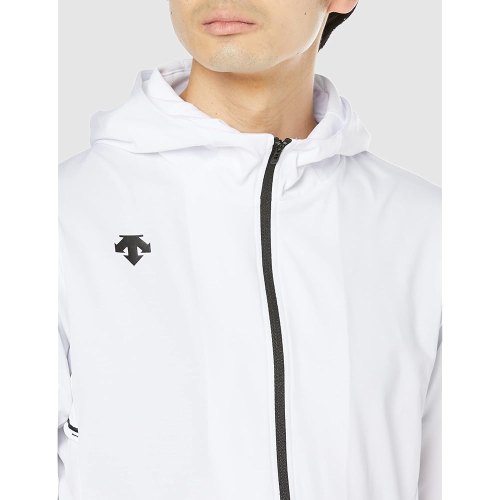 [DESCENTE] Men's Classic Jersey, Sweat Absorbent, Quick Drying, Dry, Stretch, Hooded, Open Front, Training