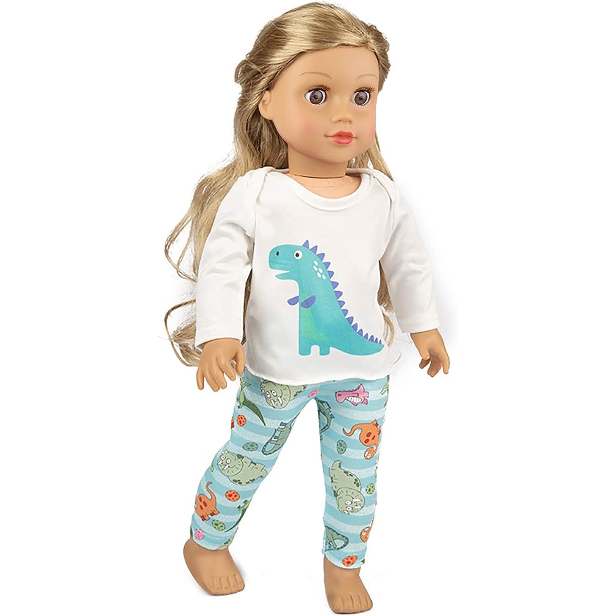 Ecore Fun American 18" Boy Girl Doll Clothes Pajamas Tracksuit for 18" Boy Doll or Girl Doll - Birthday Treat Gift