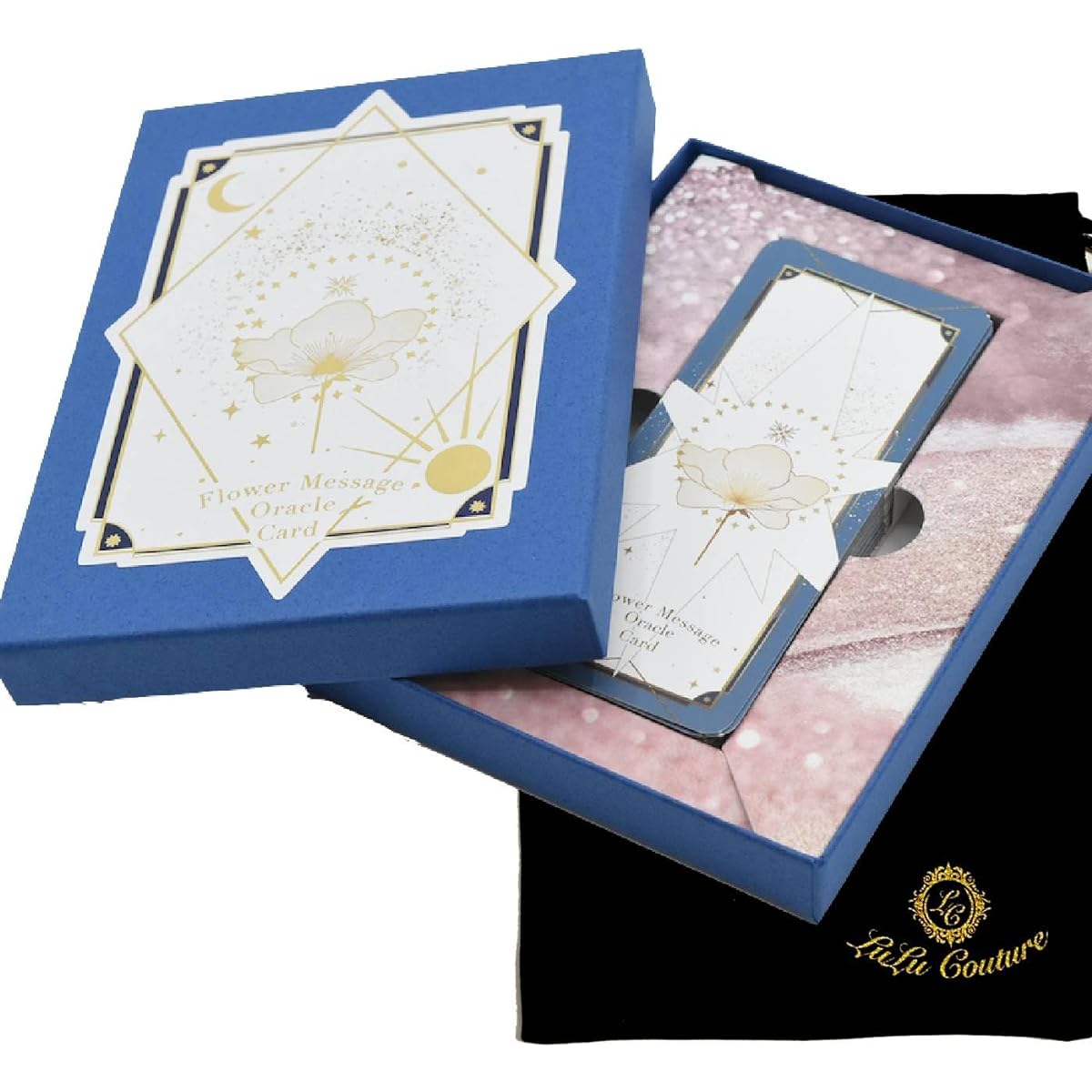 [Japanese version] Flower Message Oracle Card with Japanese commentary (4 languages version) Tarot card fortune telling [Genuine]