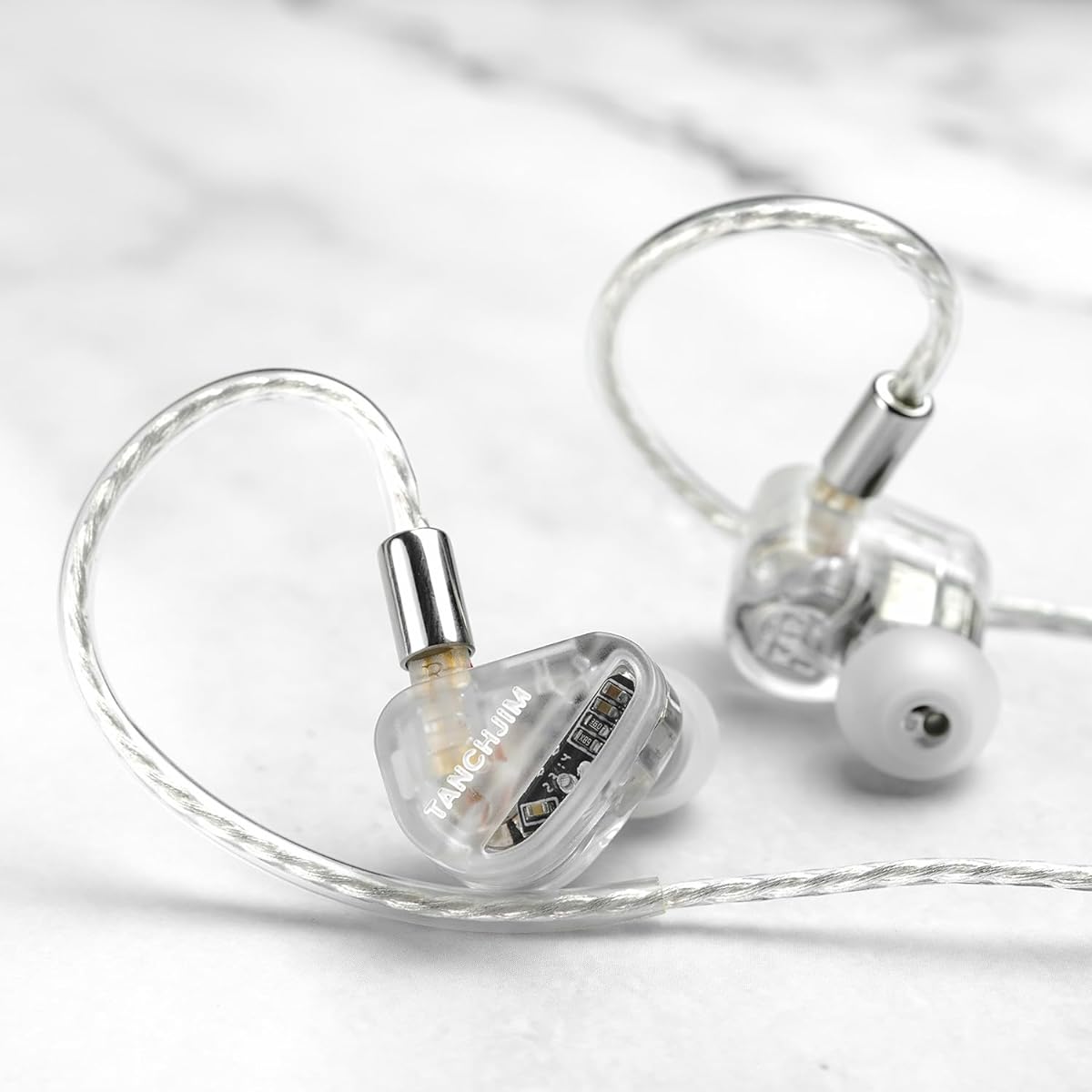 HiFiGo TANCHJIM Kara Flagship 1 DD + 4 BA In-Ear Monitor 5 Hybrid Drivers IEMs In-Ear Earphones Natural Tone and Lively Sound (Kara)