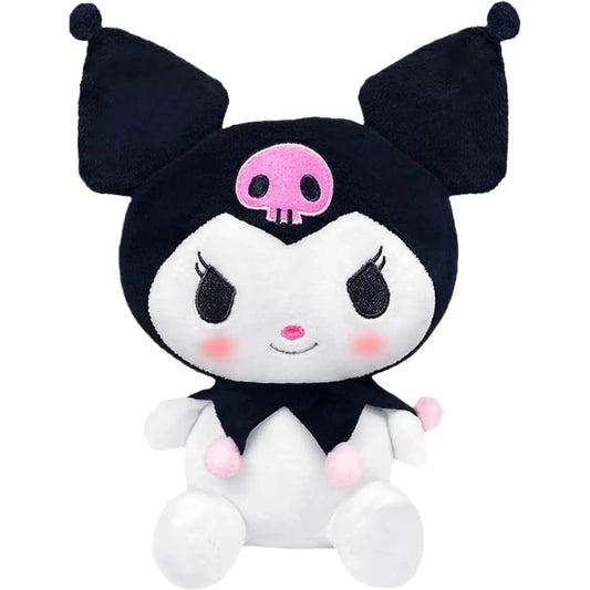 Veakeqe Cute My Melody Plush Toy My Melody Stuffed Animal Toy for Fans Kids Girls Birthday (B)