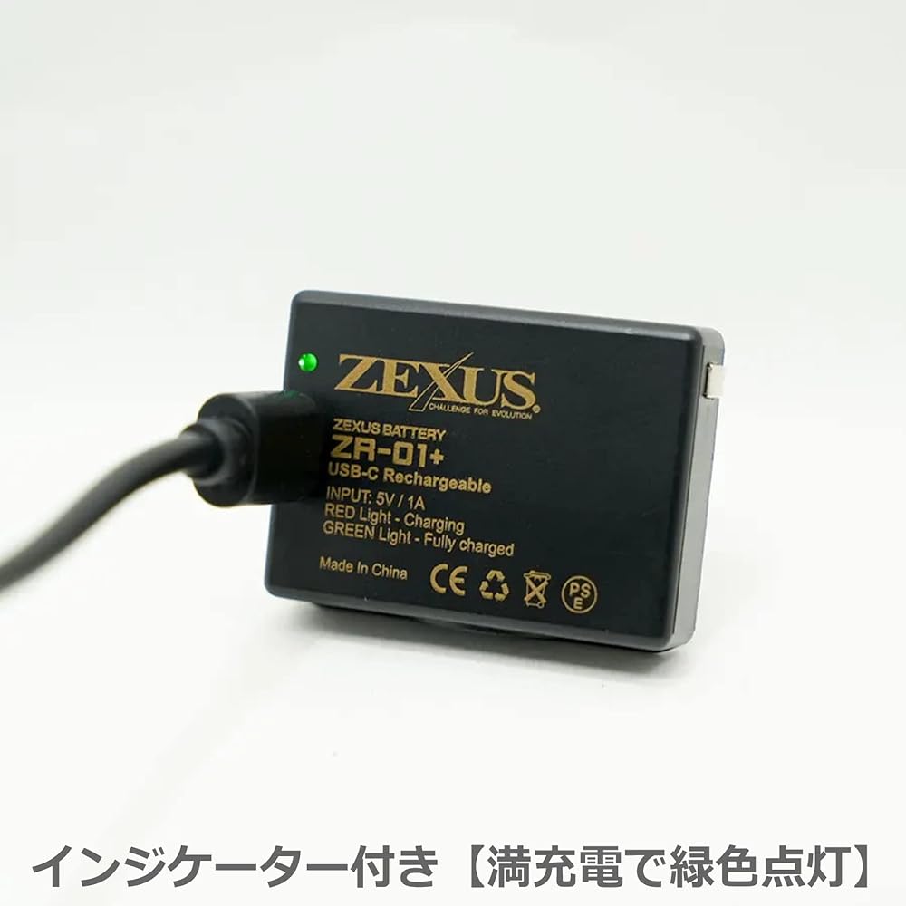 Fuji Toki ZEXUS (Zexus) ZEXUS dedicated battery for LED light ZR-01+