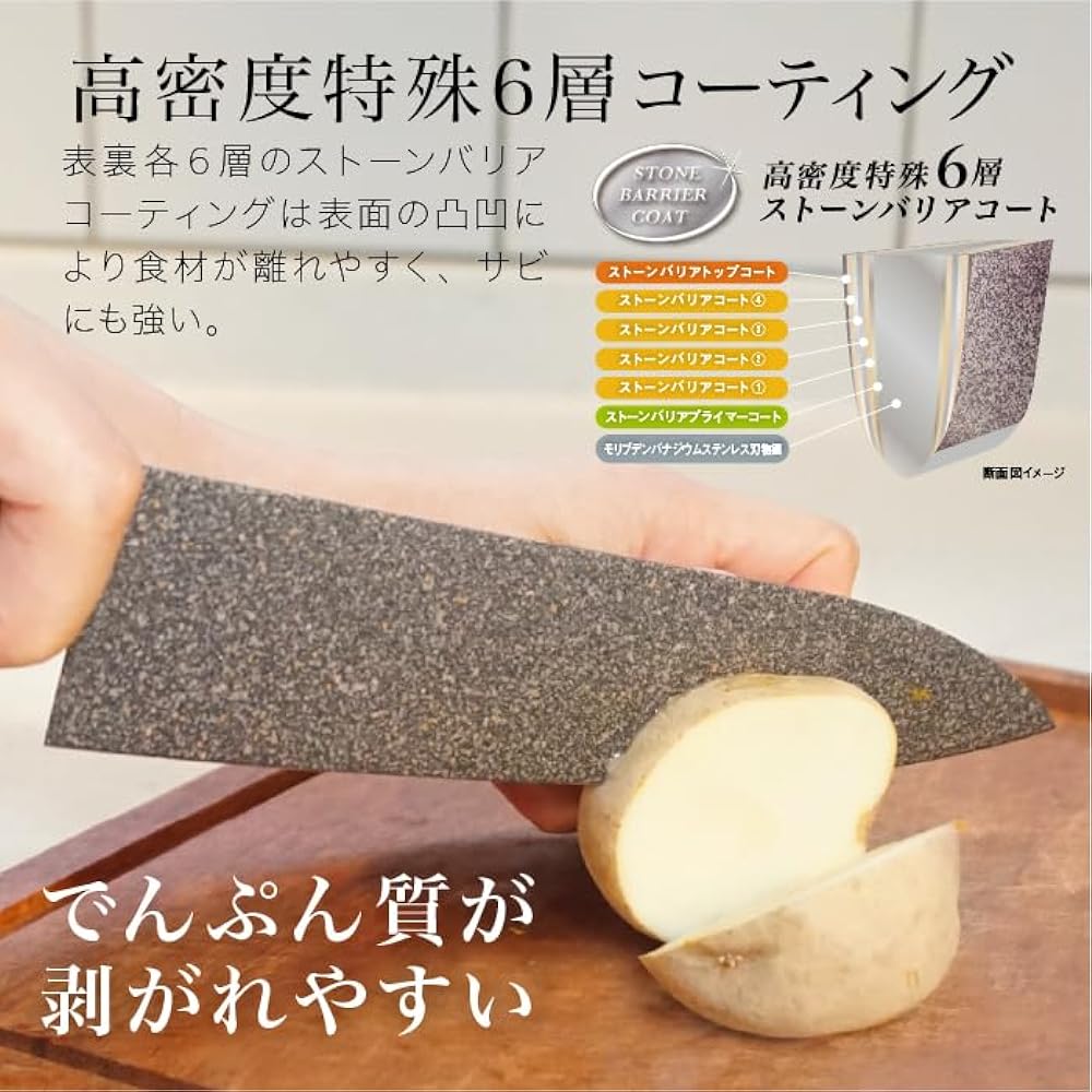 Stone barrier knife light type