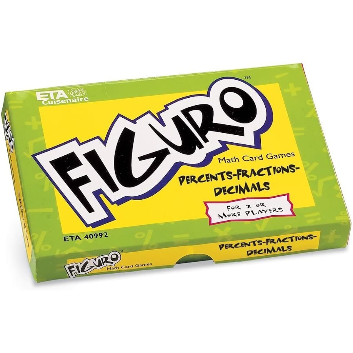 ETA hand2mind Figuro Percents/Fractions/Decimals Classpack of 6