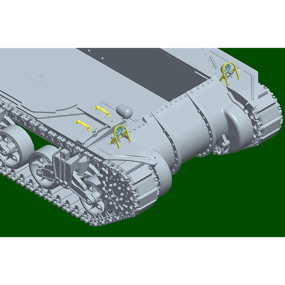 I Love Kit 1/35 US Army M3A4 Medium Tank Plastic Model ILK63518 Molding Color