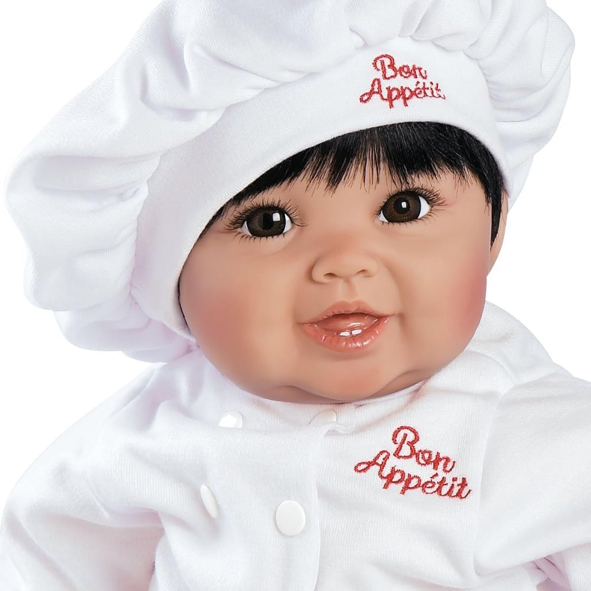 Paradise Galleries® Asian Realistic Reborn Doll Collection, Ping Lau Designer Doll Collection, Birthday Gift Present, Includes 4 Piece Doll Accessories Gift Set - Bon Appetit