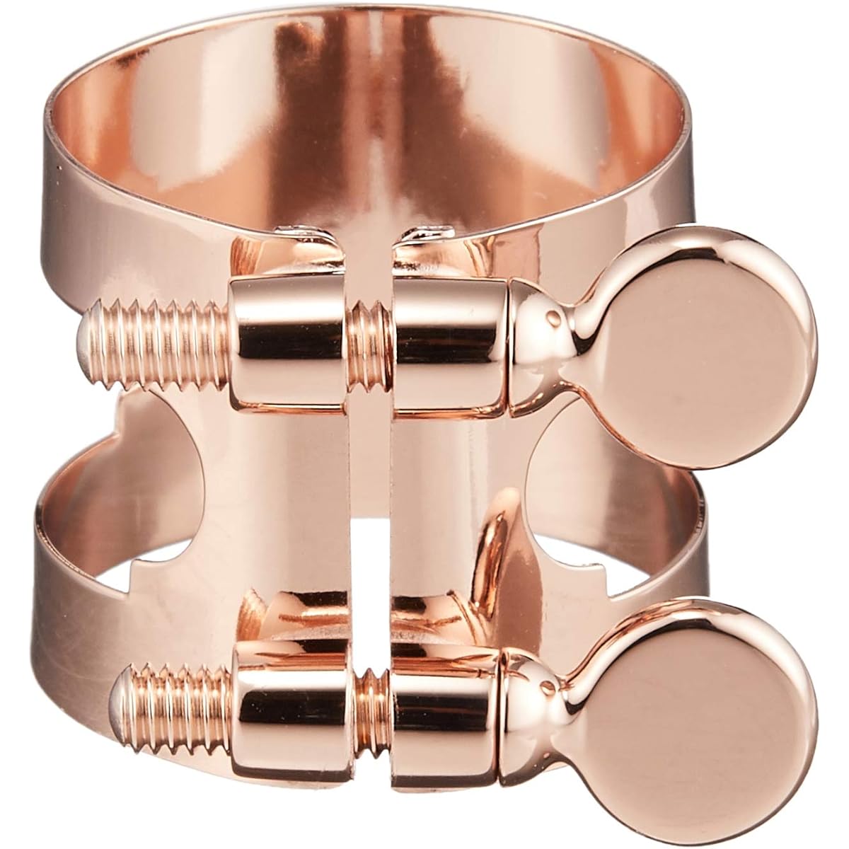 Bonnard Alto Saxophone Ligature Correct Tight Pink Gold Plate Finish (2254PG)