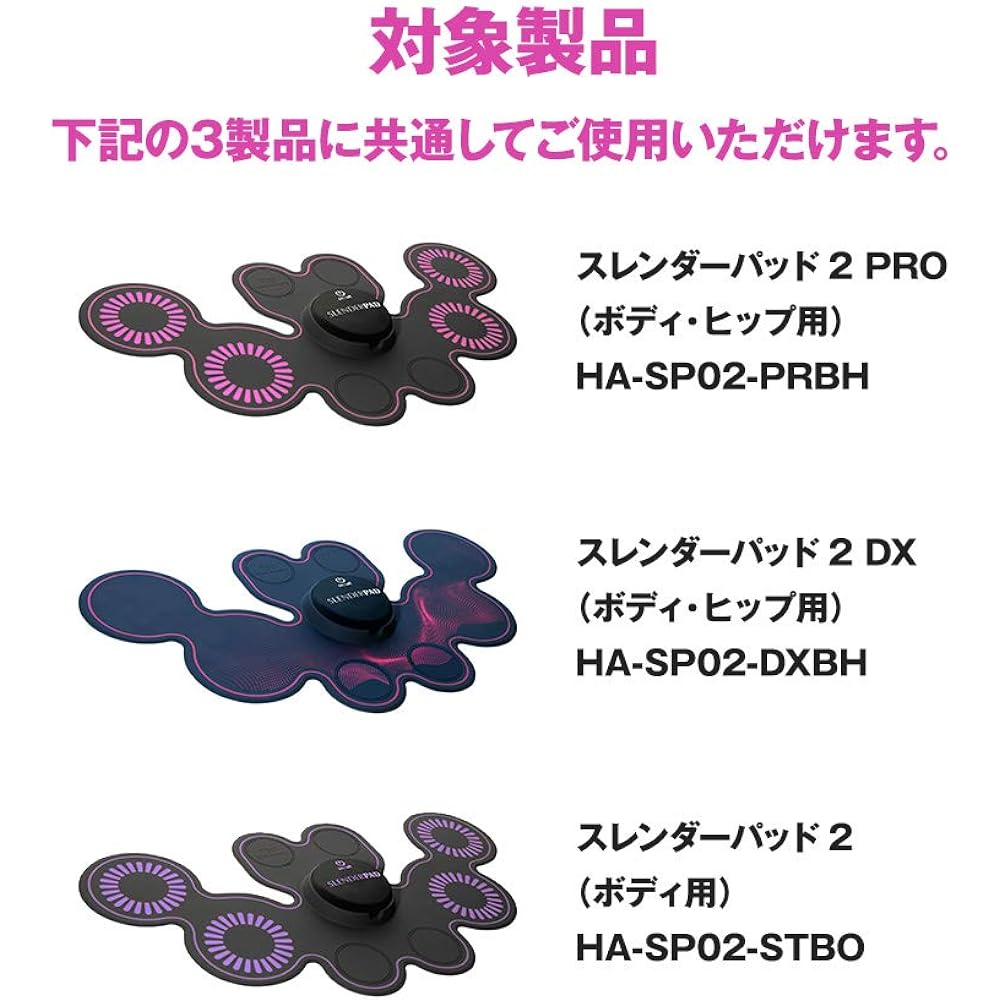 TBC Slender Pad 2 (for body and hips) dedicated gel pad [replacement] [3-box set]