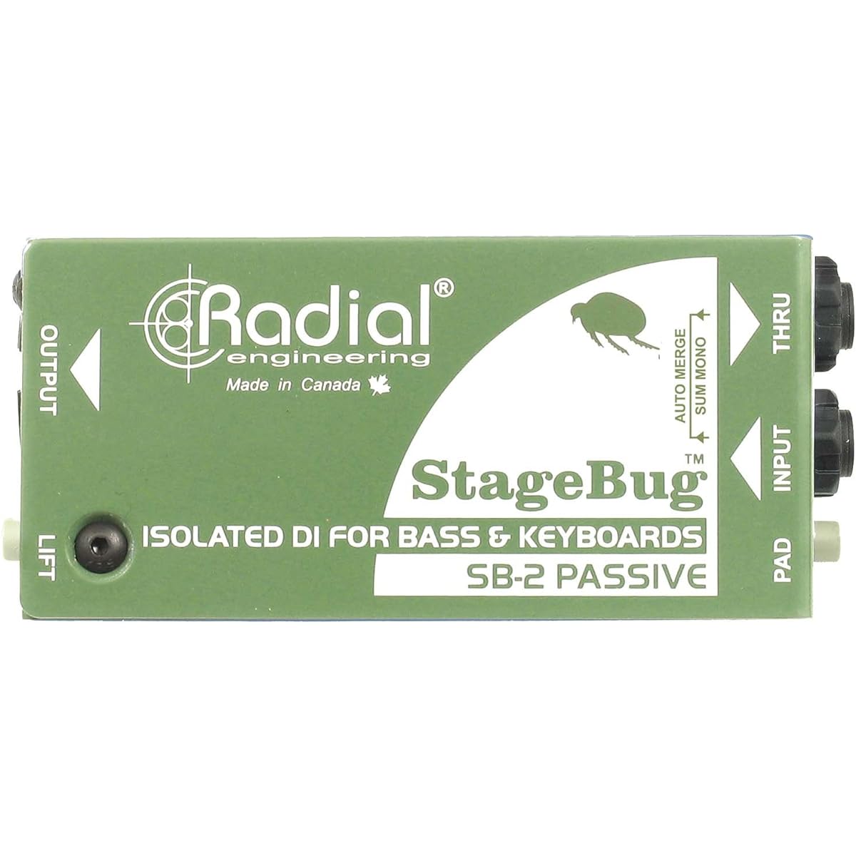 Radial Radial Passive DI Box StageBug SB-2 Passive [Domestic regular import product]