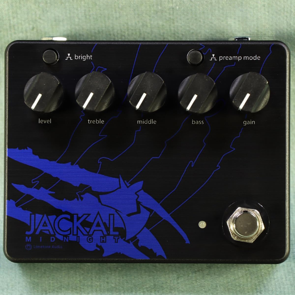 Limetone Audio/JACKAL MIDNIGHT Distortion pedal for bassists