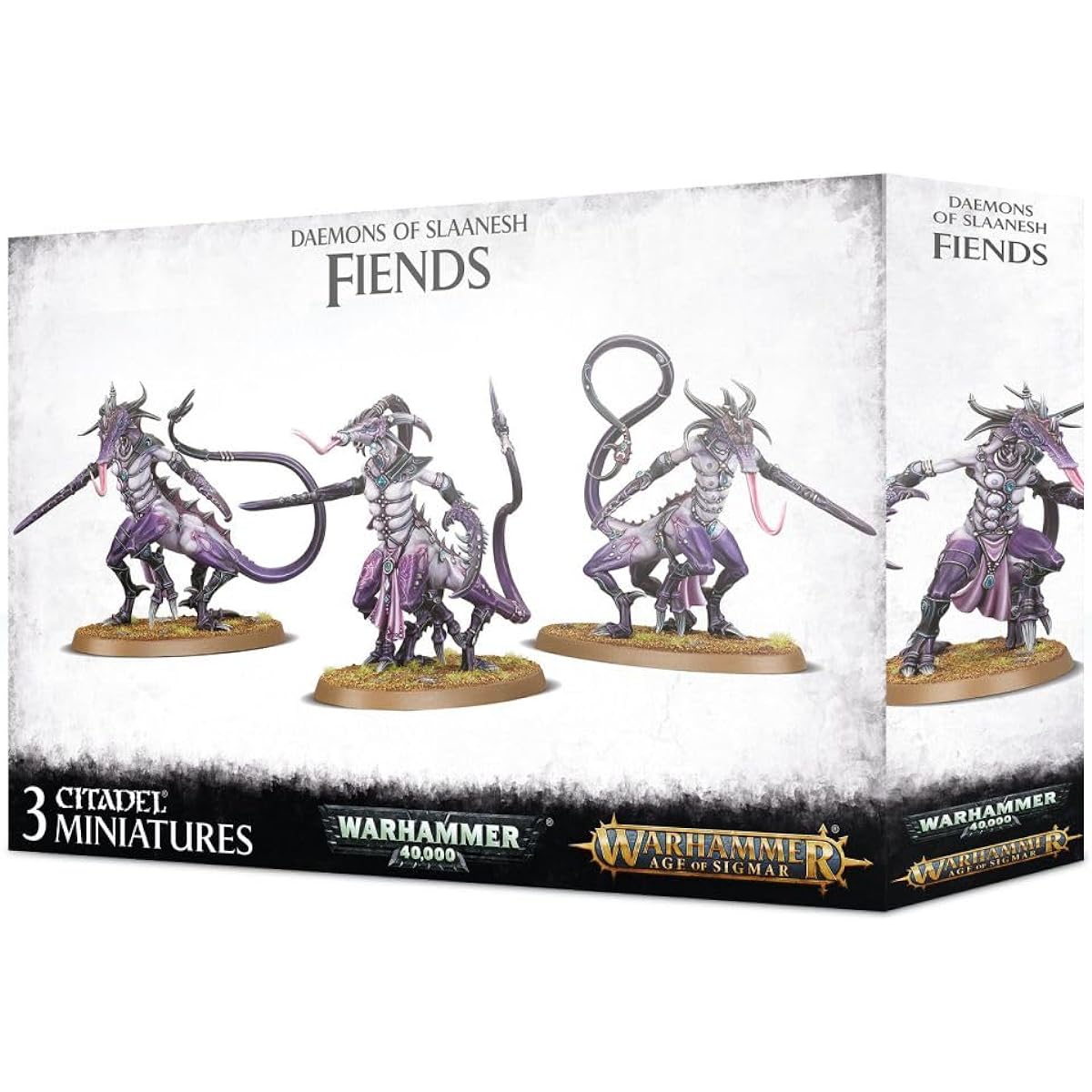 Citadel Daemons of Slaanesh: Fiends Warhammer Age of Sigmar。
