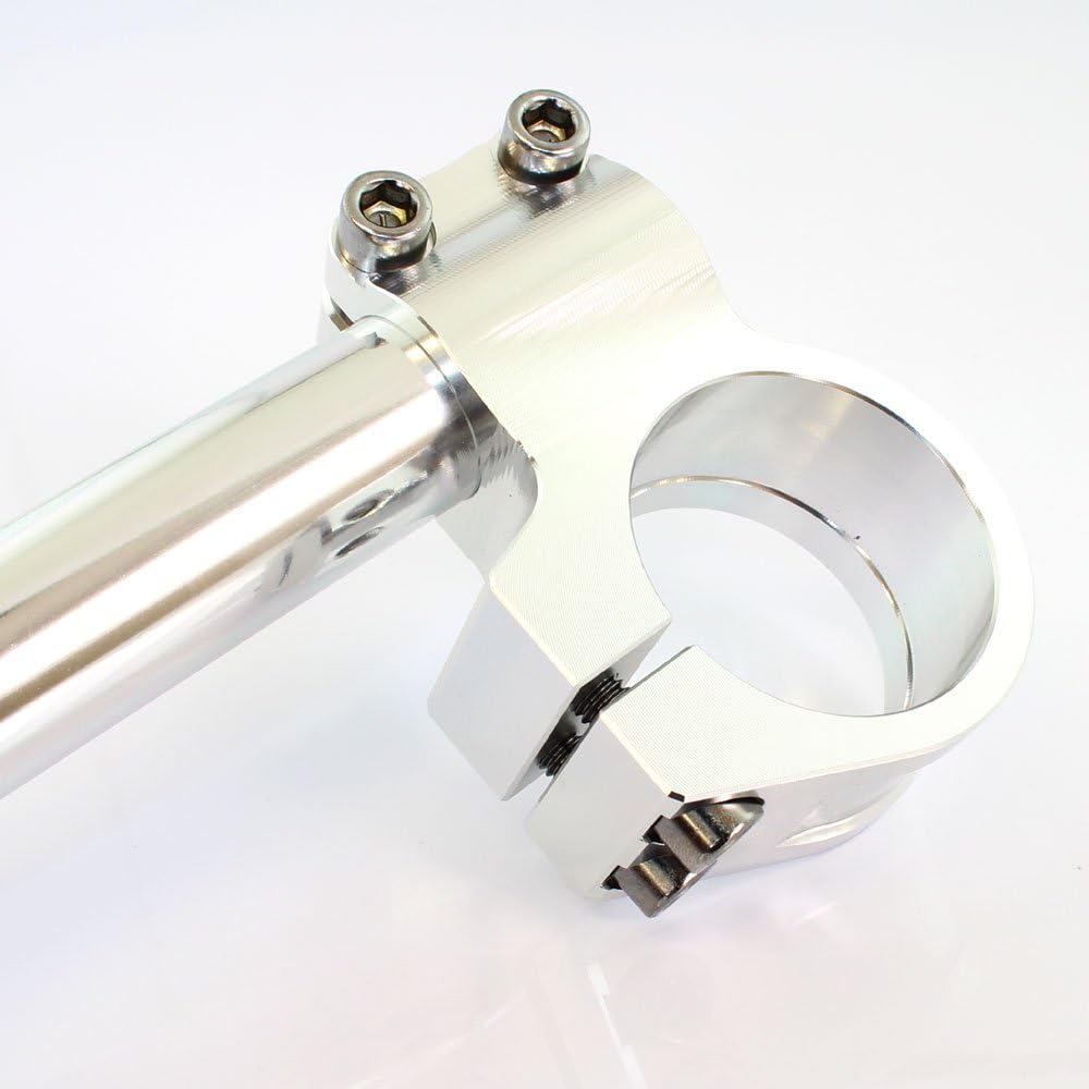 General Purpose 37Φ 37mm 37 Pie Machined Aluminum Separate Handle/Separate Handle Kit Silver