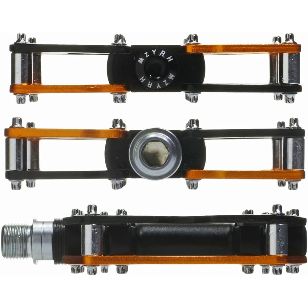 [HAMMARS] Aluminum pedals, left and right set, 3 built-in bearings, chromoly pedal shaft, road bike, MTB, mountain bike, cross bike, mama's bike, light car, city bike, unicycle, BMX, folding, small wheel car, minivelo