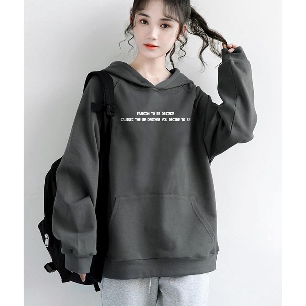 [EASTEMPO] Women's Parka, Spring, Loose, Cute, Plain, Stylish, Casual, Large Size