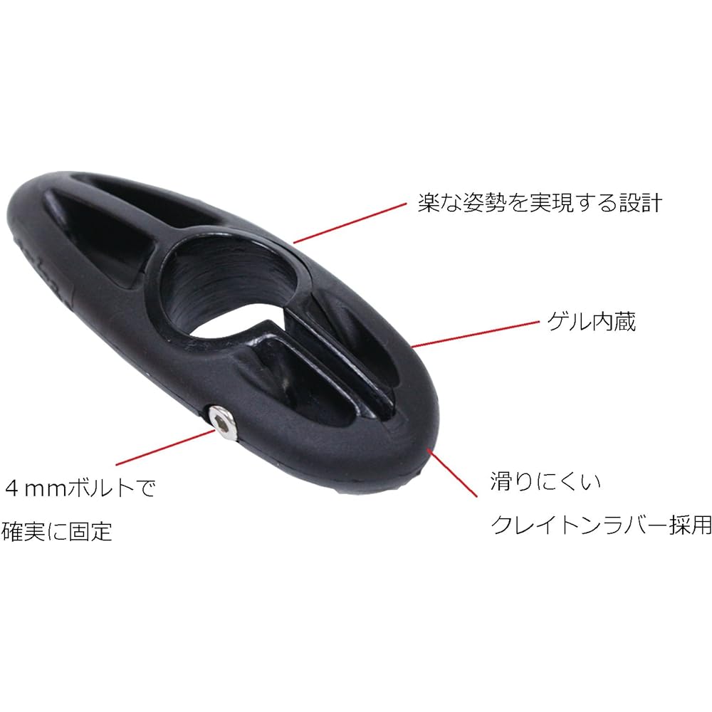 KCNC Bicycle Lightweight Handlebar End Lock-on Fixed Bar End Stabilizer AL