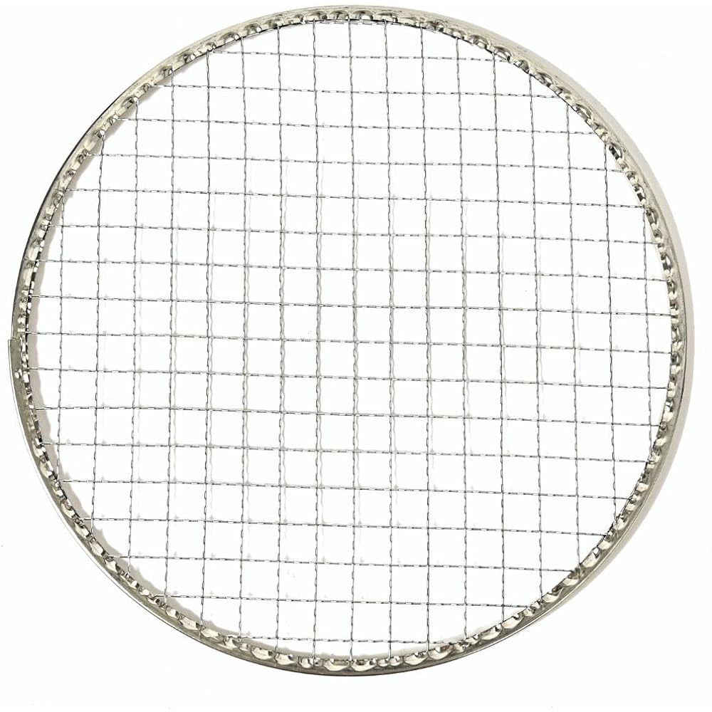 [TFS] Disposable Grilling Net, Round Net, 28cm (30 pieces), Stress-free, For Charcoal Charcoal, For Yakiniku, Camping