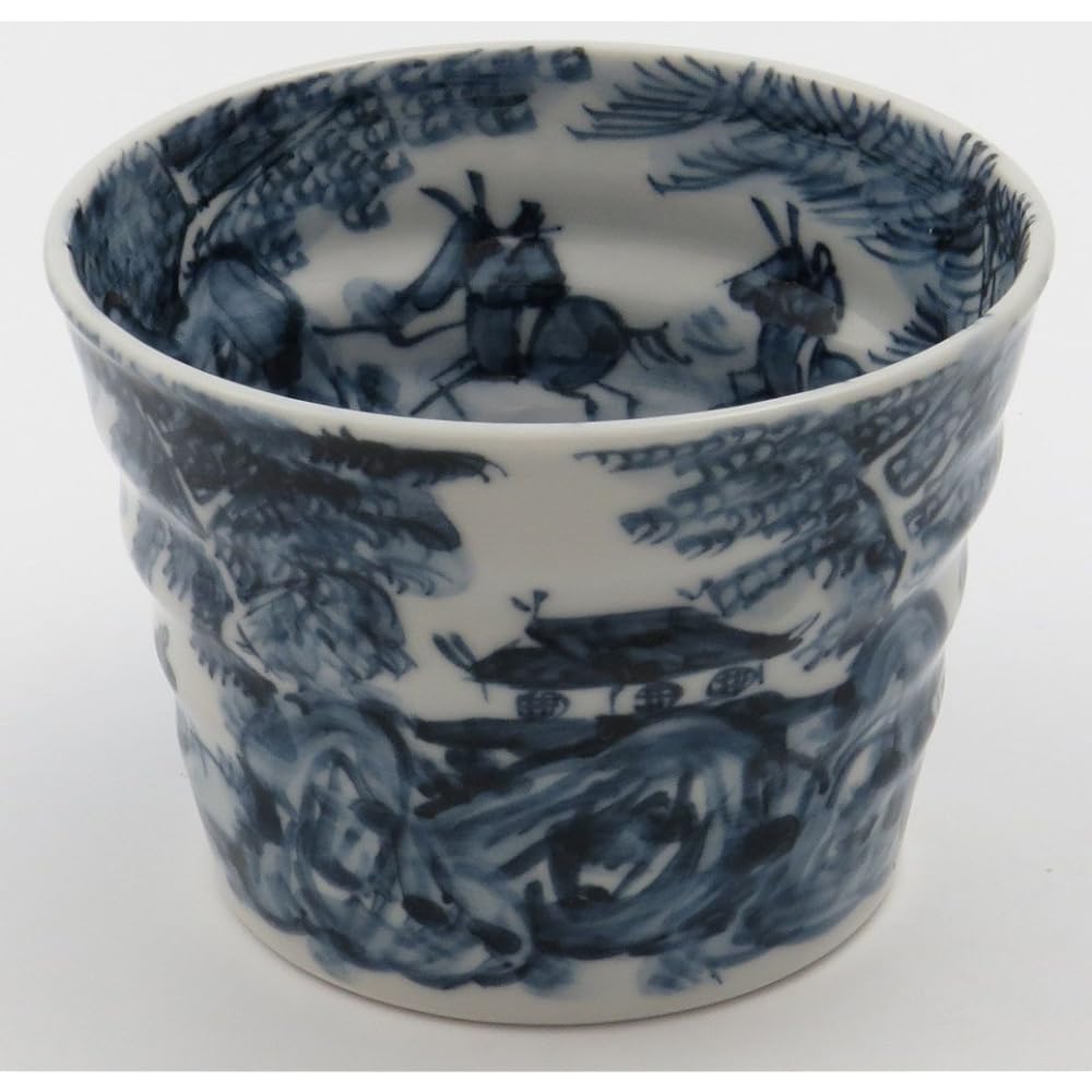 Kyoto ware Kiyomizu ware Konosuke Murata Soba Chiyoguchi Naigai Landscape MK-015