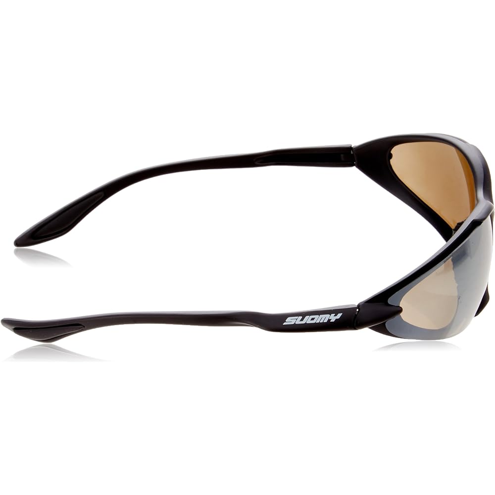 SUOMY Sunglasses SU-002 Model [Matte Black/Brown Silver Mirror] SU-002-MRS