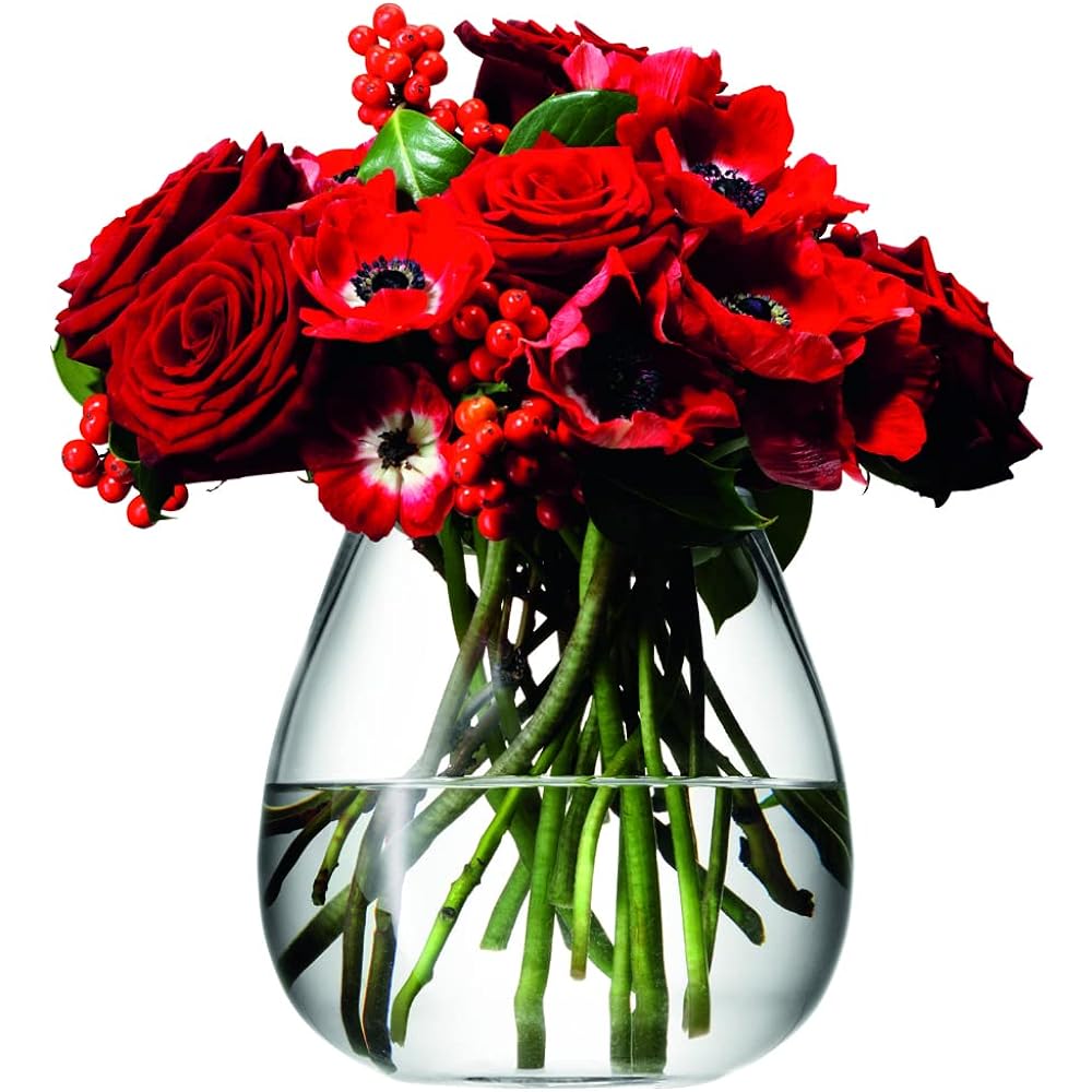 LSA Flower Vase TABLE BOUQUET Clear Height 17cm FLOWER G597-17-301