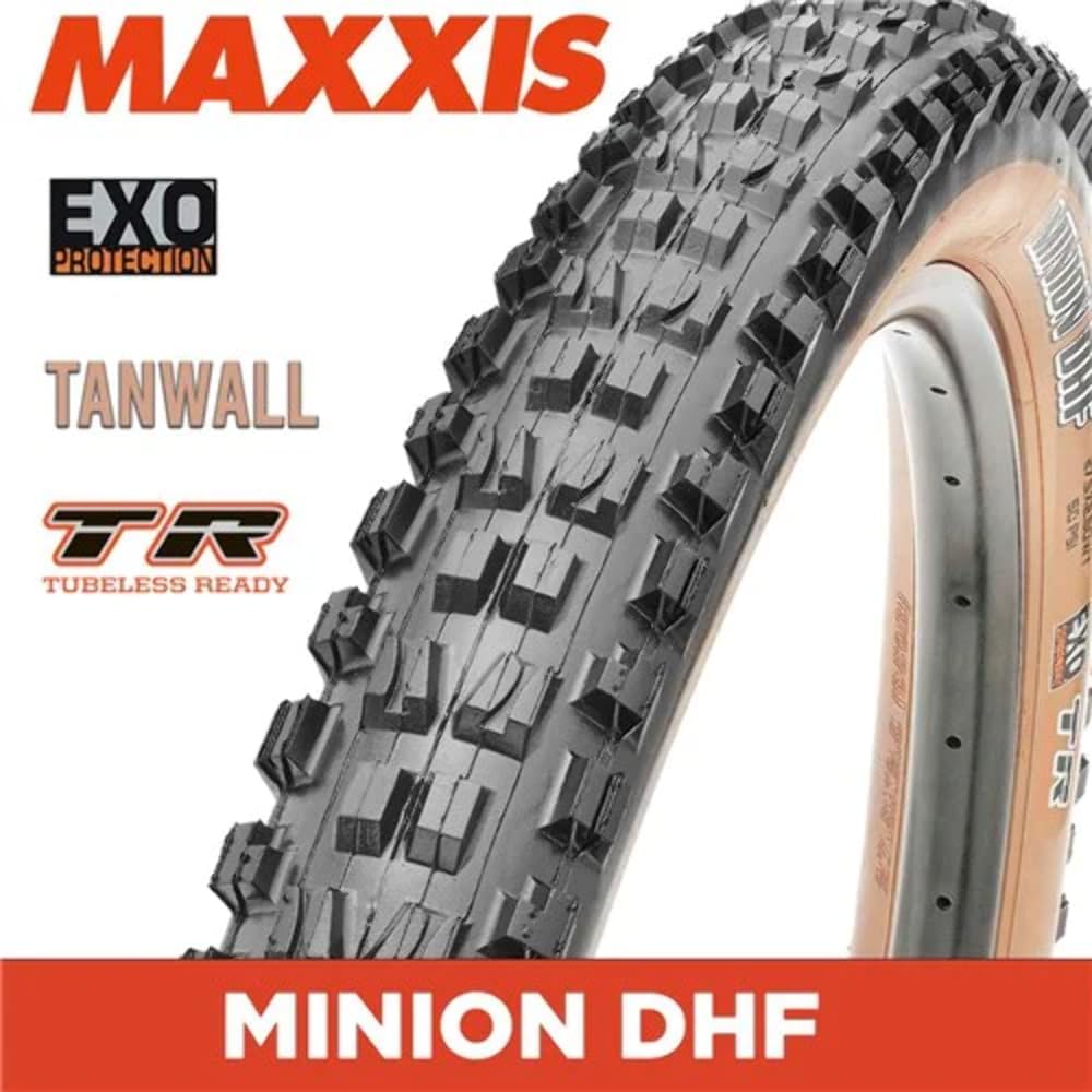 Maxxis Minion DHF Wide Trail Dual Compound/EXO/TR Tire - 29 x 2.6 inch