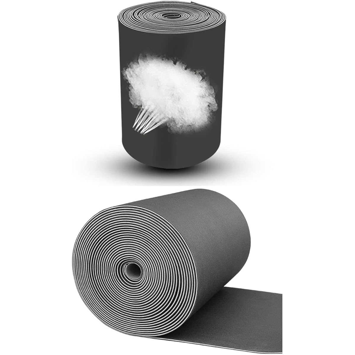 Drum Room Floor Shock Absorber, Black Decoration Soundproof Mat Office Meeting Room Sound Absorbing Cotton 10 Square Meters