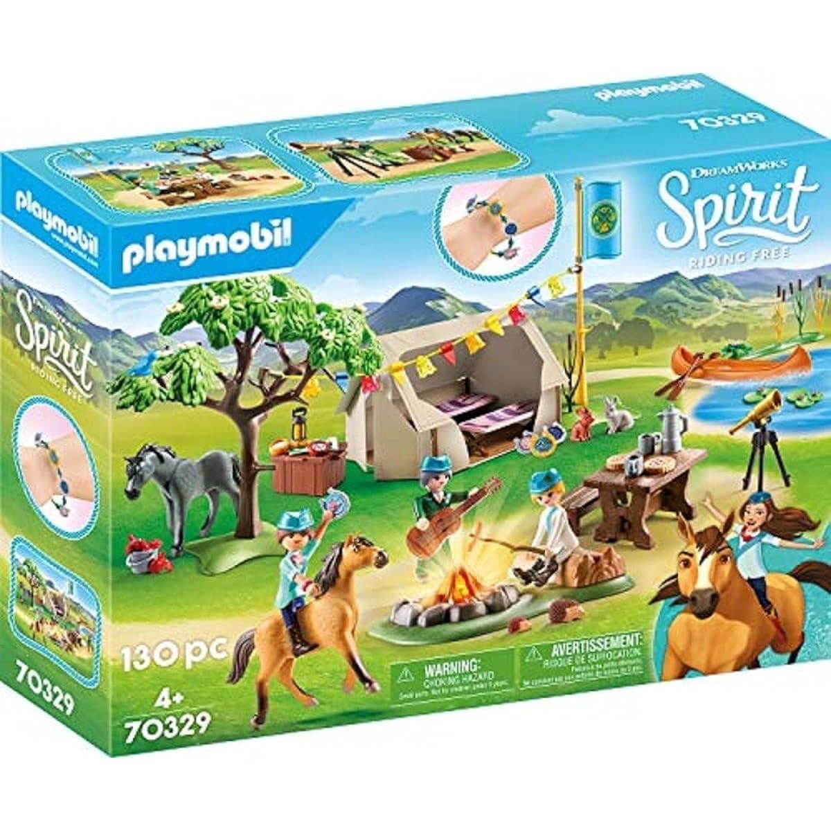 Playmobil Summer Campsite Standard Multicolor