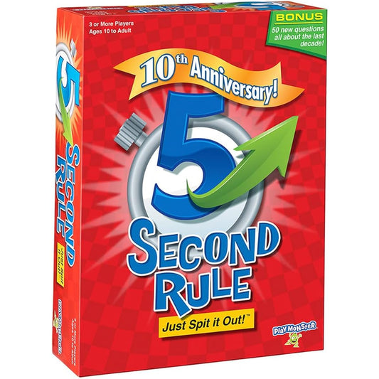 5 Second Rule Just Spit It Out! 10th Anniversary Edition