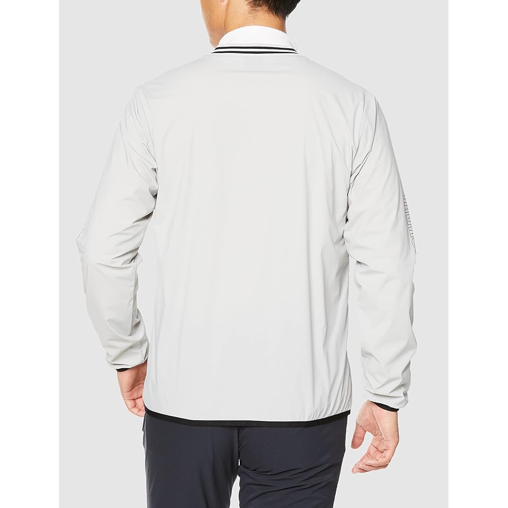 [Munsingwear] Jacket [ENVOY] Water-repellent Stretch Lightweight Piste Blouson V-Neck Cover-up Golf MEMVJK03 Men's GY00 (Gray) Equivalent to Japanese Size M