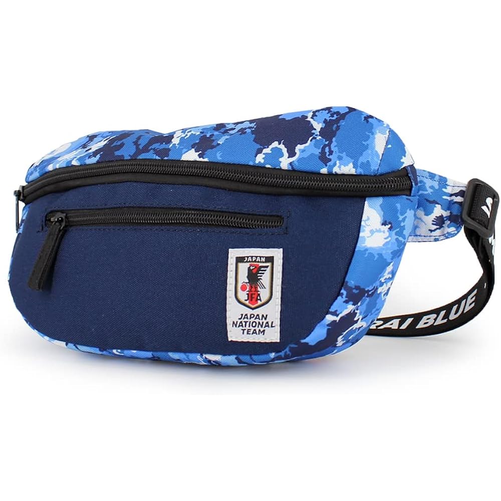 Sun Art Samurai Blue Waist Pouch Waist Bag Japan National Soccer Team Samurai Japan