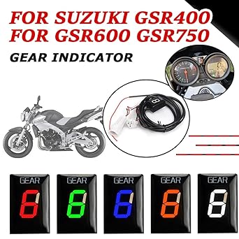 Digital Meter Display Motorcycle Accessories Gear Indicator Display Meter ECU Speed Display Suzuki GSR600 GSR400 GSR750 GSR 750 GSR 600 GSR 400 Indicator Meter Display