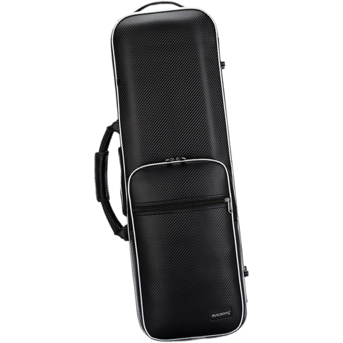 DeeRace Violin Case Violin Backpack Dustproof Musical Hard Shell PU Leather Full Size 4/4 Violin Hard Case Instrument Bag, Strip
