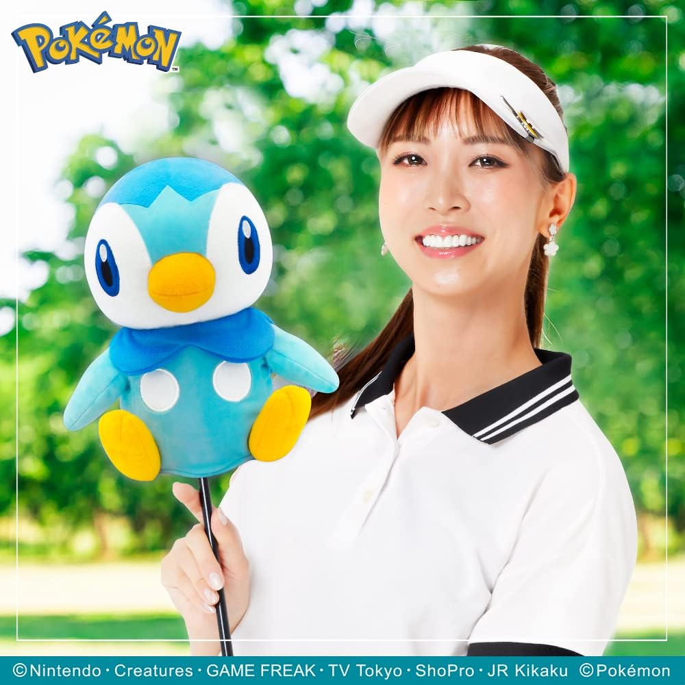 Piplup Pokemon Driver (DR) Head Cover Compatible with 460cc Licensed Product