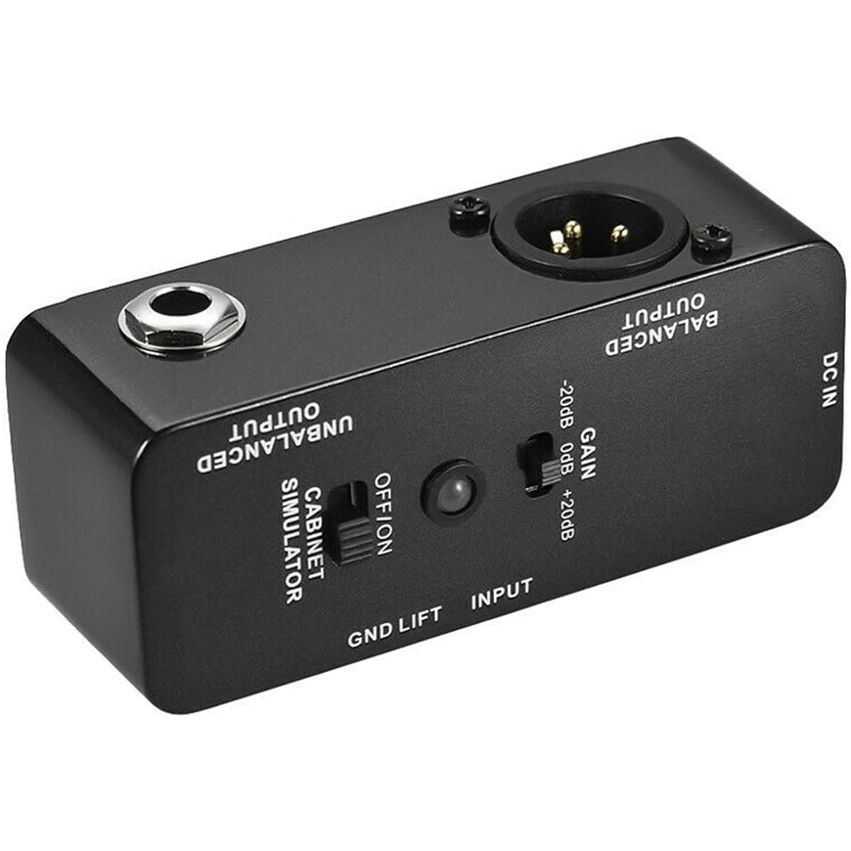 Modulation Guitar Pedal Direct Input Box Guitar Effect Pedal Analog Di Pedal Full Metal Shell Guitar Accessories
