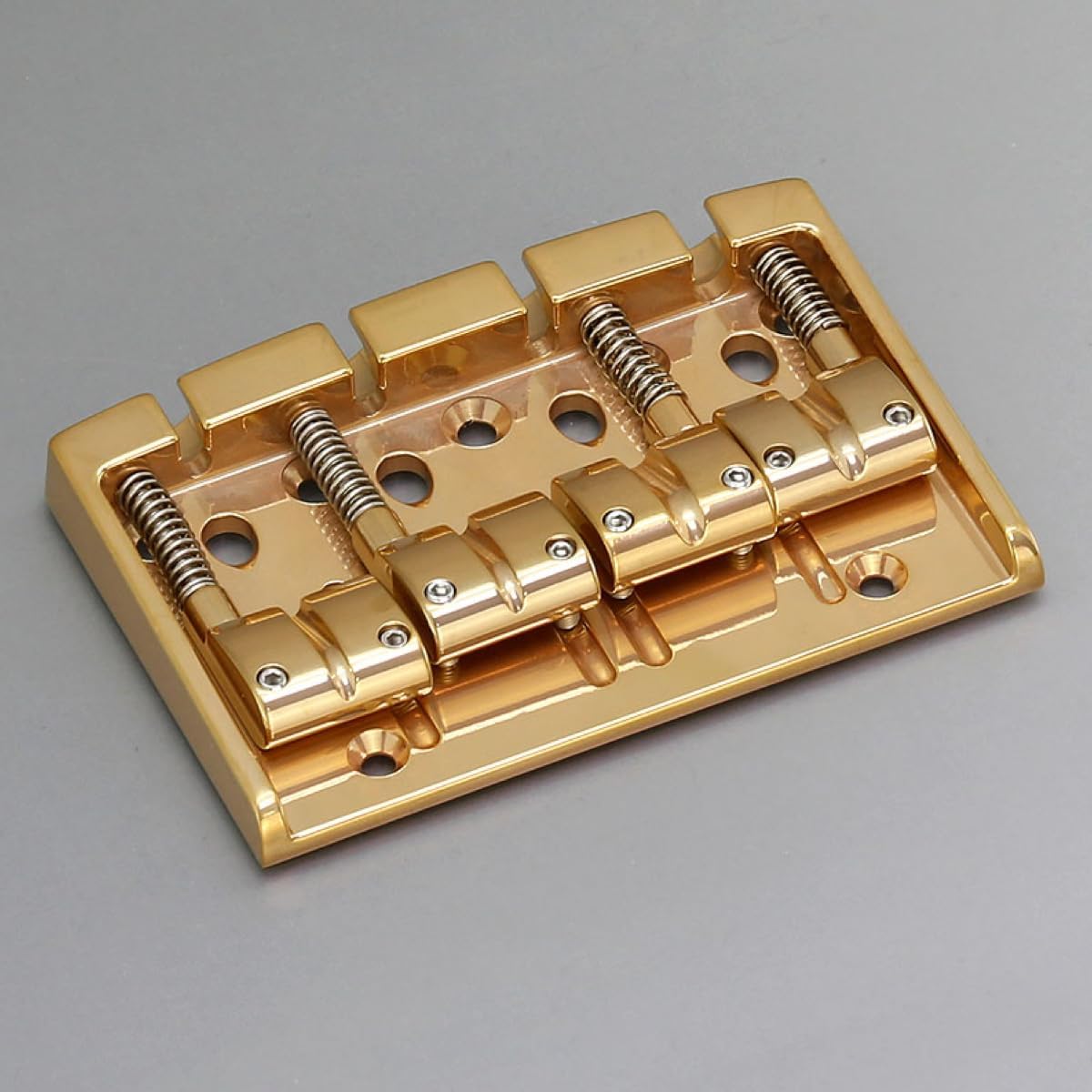 Gotoh Multitone Series Bass Bridge - 4 String - Gold - 404BO-4GS
