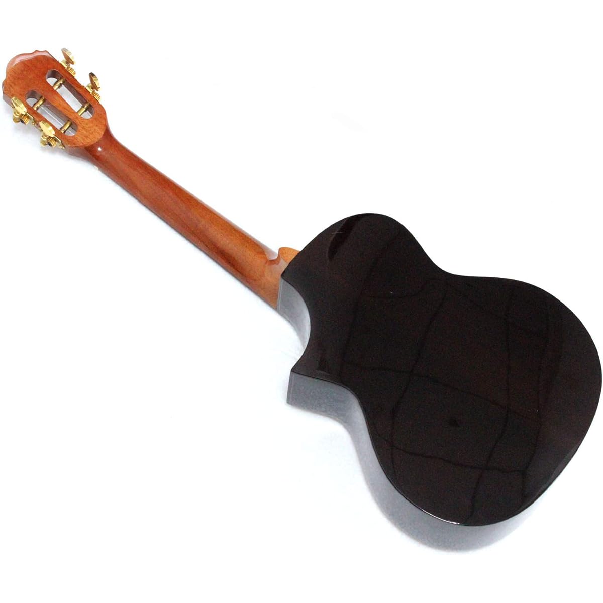 MUSOO Top Solid Spruce and Back Rosewood All Solid 26 Inch Tenor Ukulele with Gig Bag