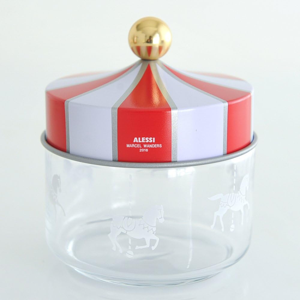 ALESSI Circus Glass Jar MW30/50 500ml