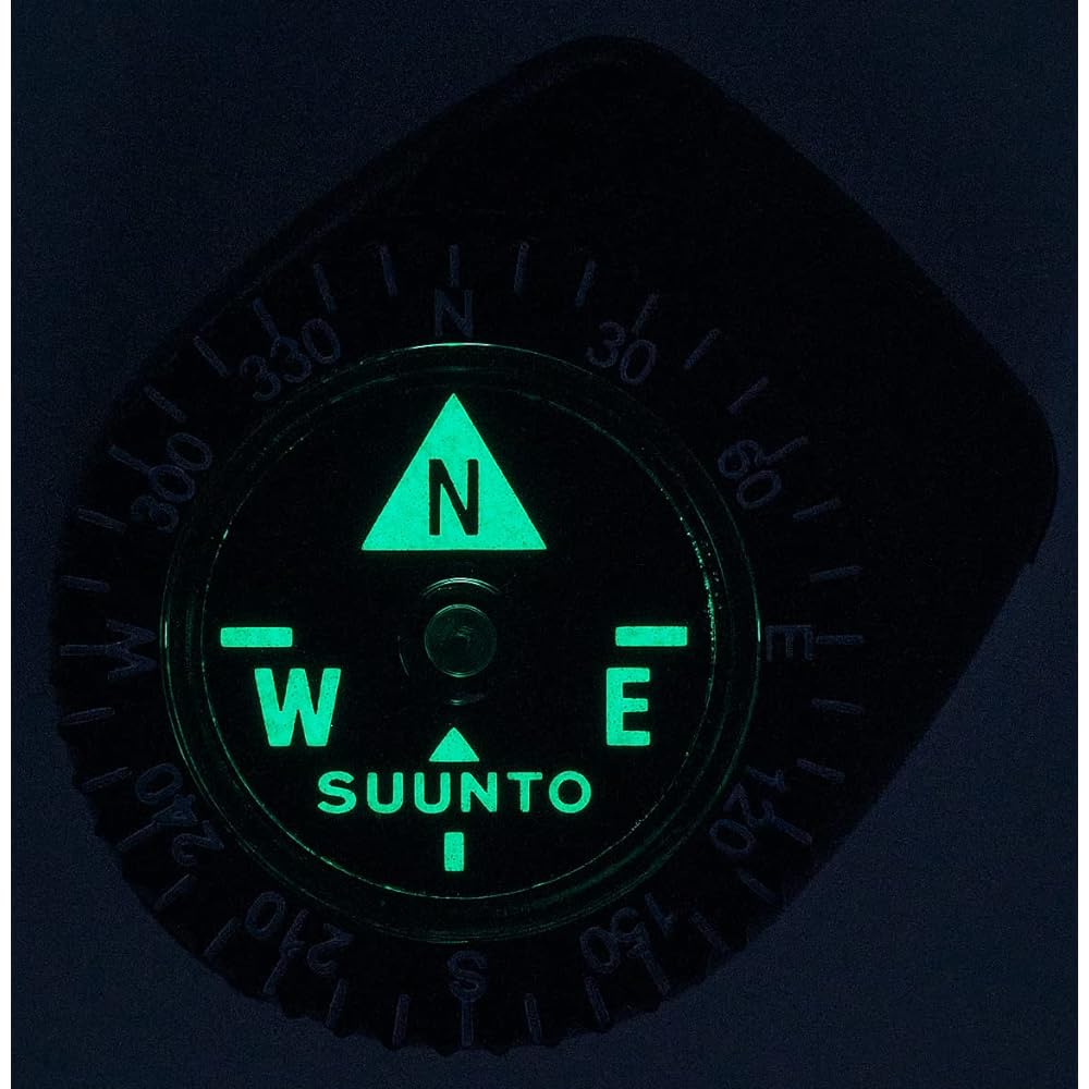 SUUNTO Clip Compass Climbing Direction Magnet CLIPPER L/B NH [Genuine Japanese Product/Manufacturer Warranty] SS004102011 Black