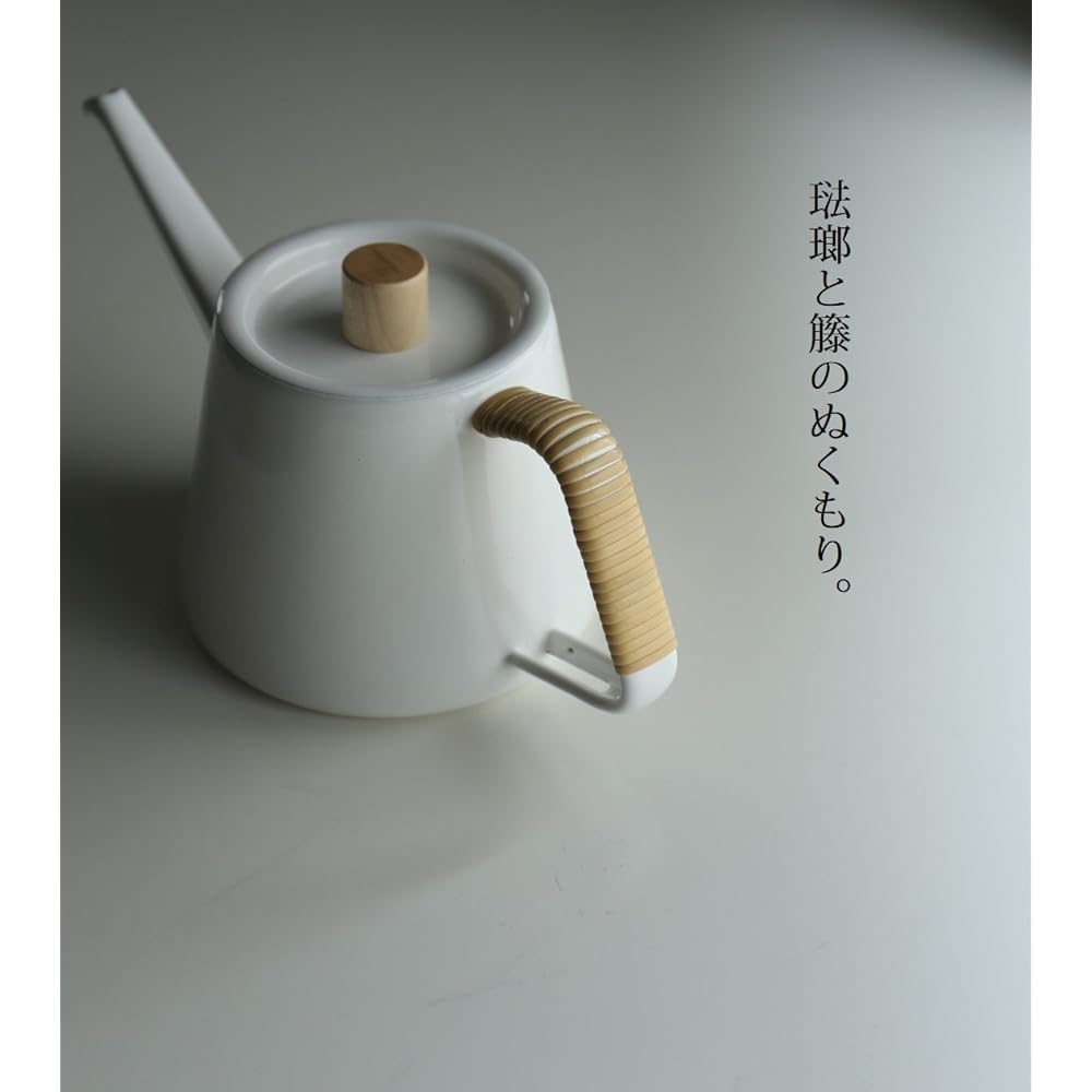 Kaico Drip Kettle S 950ml Rattan Roll [Made in Japan] Born from Barista's Voice