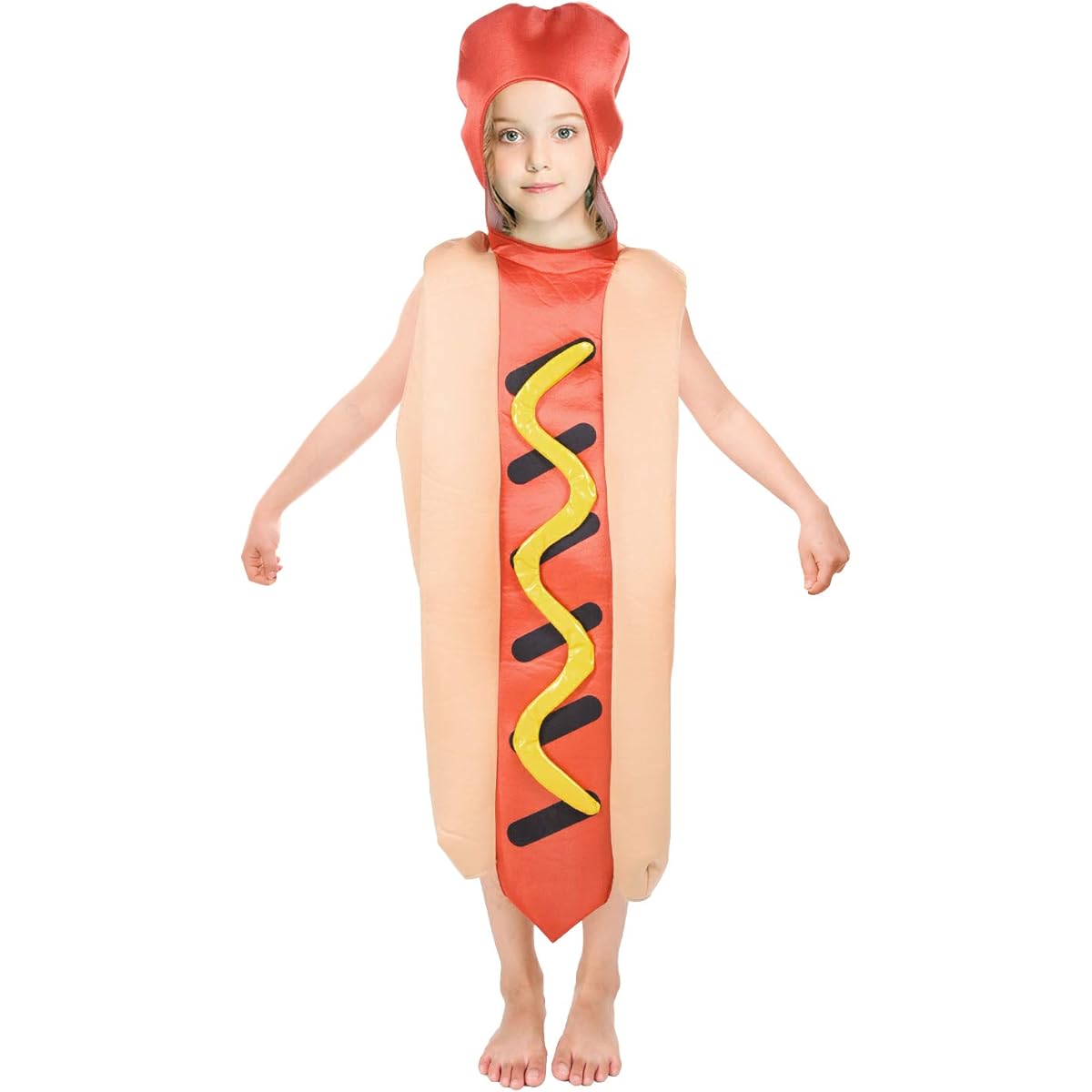 Halloween Hot Dog Costume for Kids and Toddlers