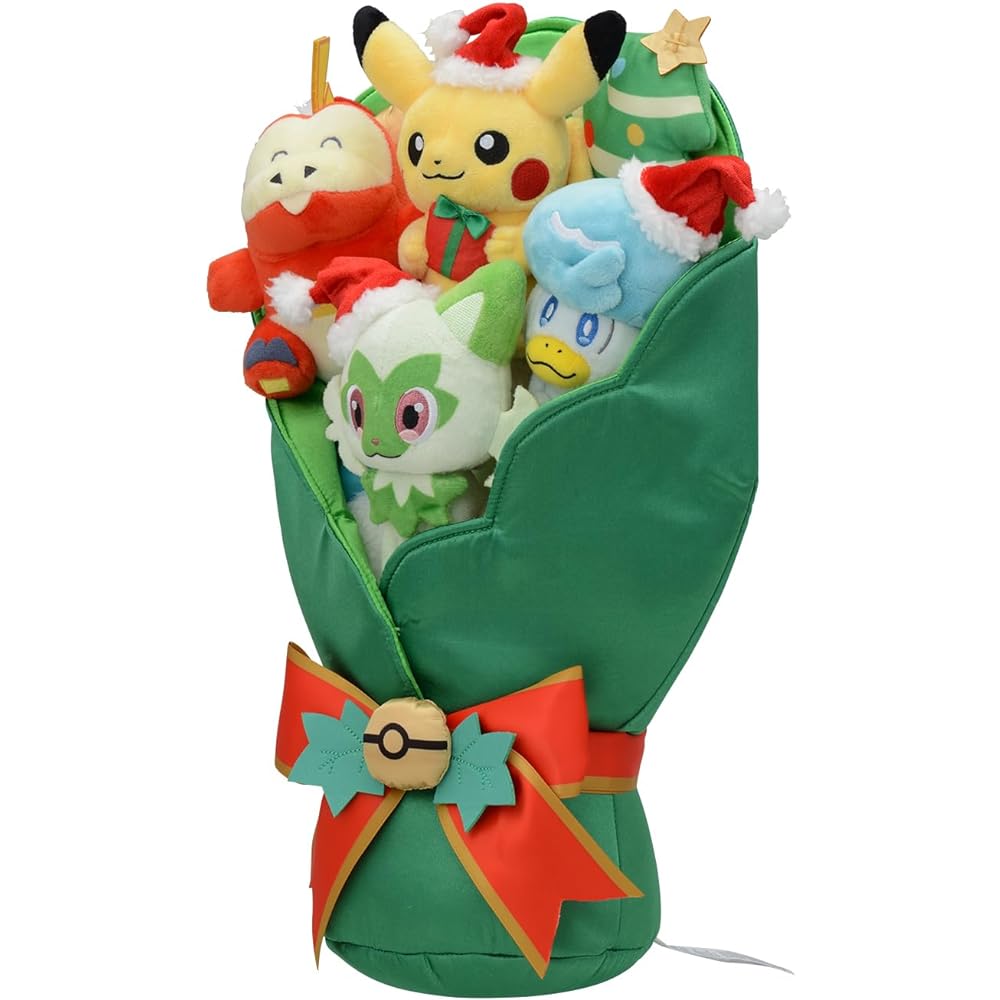 Pokemon Center Original Plush Bouquet Paldea's Christmas Market