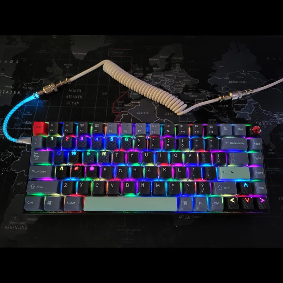 Keyboard RGB Aviator Cable (White)