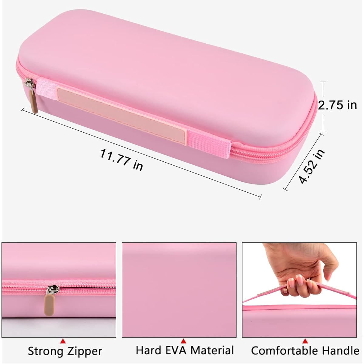 Case compatible with Otamaton Japanese electronic musical instrument portable synthesizer by Cube/Meiwa Denki, storage holder only fits for Regular Pink