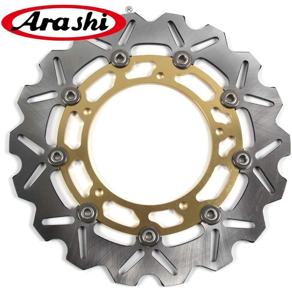 Arashi Front Brake Disc Rotor Compatible with Yamaha MT-09 ABS 2014-2020 / MT09 SP ABS 2018-2020 / MT09 TRACER ABS 2015-2021 / MT-09 SPORT TRACKER ABS 16 / MT-09 STREET RALLY ABS 14-16 Motorcycle Replacement Accessories