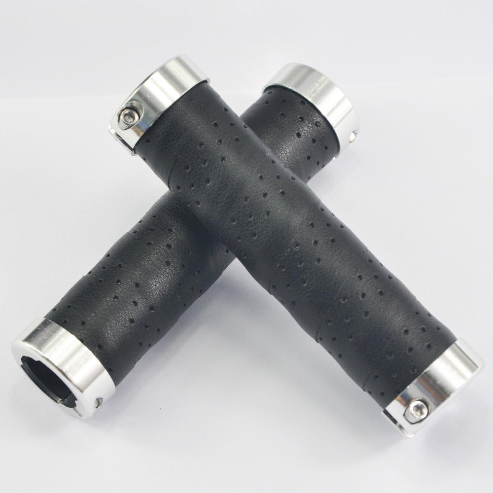 UPANBIKE Bicycle Handlebar Grip Double Lock-on 22.2mm Grip for Mountain Bike, Road Bike
