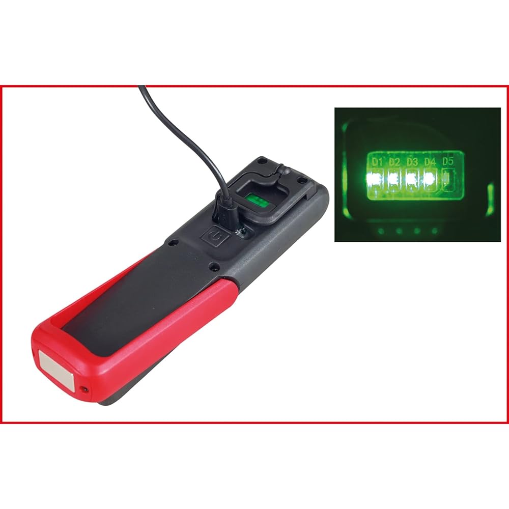 KS Tools Mobile Workshop Hand Lamp Foldable 3 Watt COB LED 150.4495