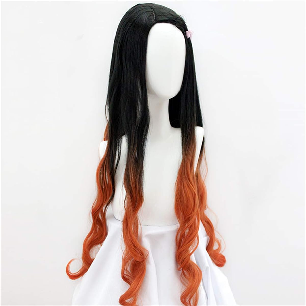 [butukomu] Shinobu Kocho Cosplay for Children, Demon Slayer: Kimetsu no Yaiba with Wig, Convenient, Luxurious, Recommended Present, Children's Day, Best Gift, Christmas, Halloween Costume