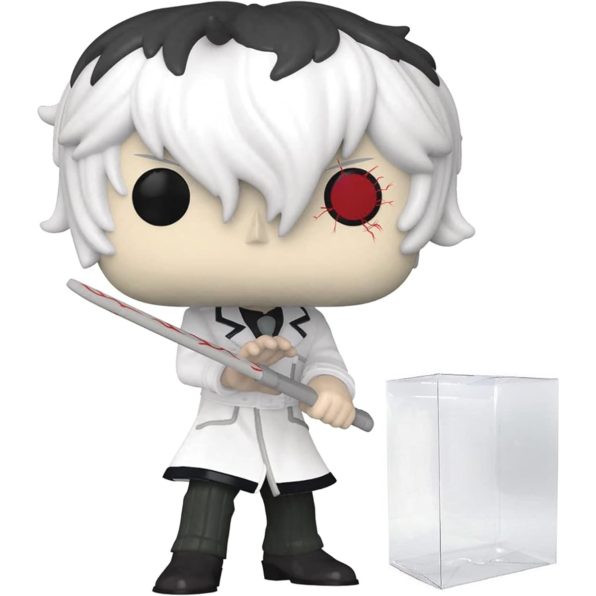 POP Tokyo Ghoul: Re - Haise Sasaki Funko POP! Vinyl Figure (Includes Compatible Box Pop Protector Case) Multicolor 3.75"