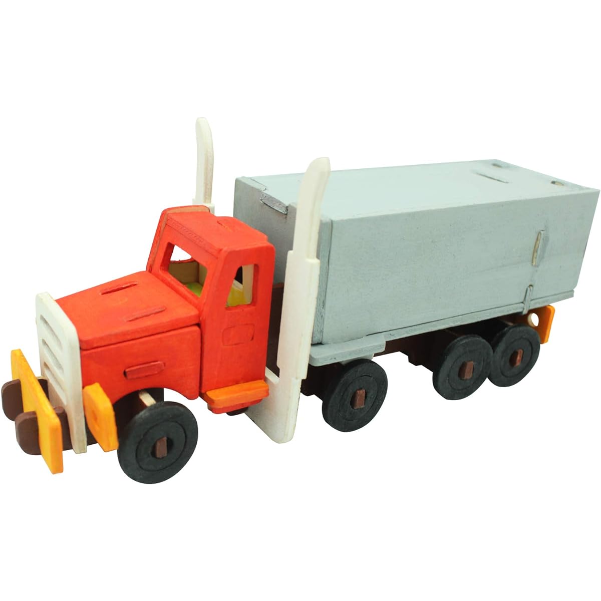 Hand Craft HC253 DIY 3D Wooden Puzzle with Paint Kit: Truck
